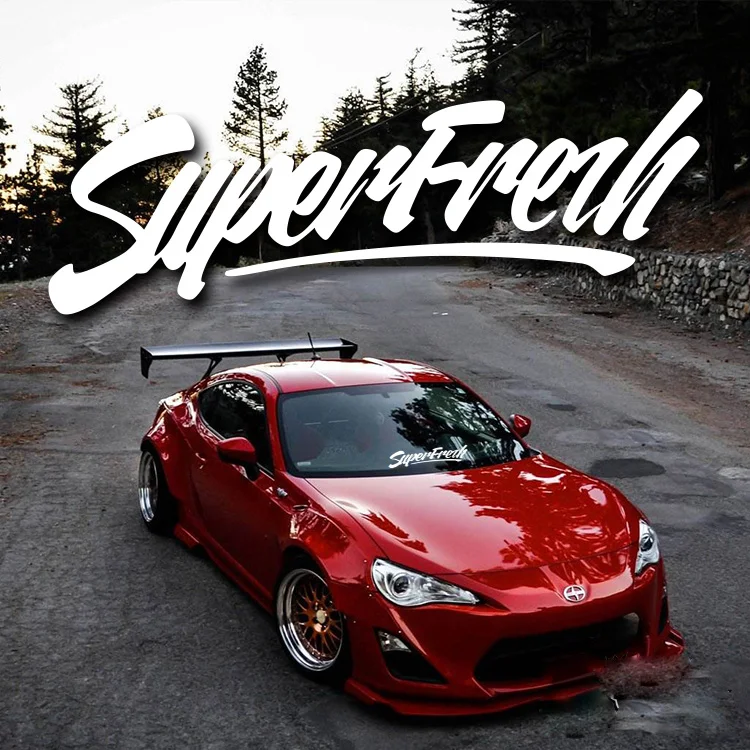 

superfrezh Car Stickers Rear Windshield Car Sticker Funny Auto Body Styling Decoration Window Sticker Vinyl Waterproof