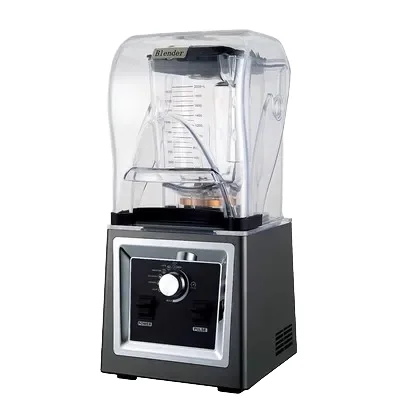 

Commercial 2L Electric Blender Ice Crusher Soya Bean Abroad Imported Cutter Head for Smoothie Kitchen RV Knob Controls Plastic