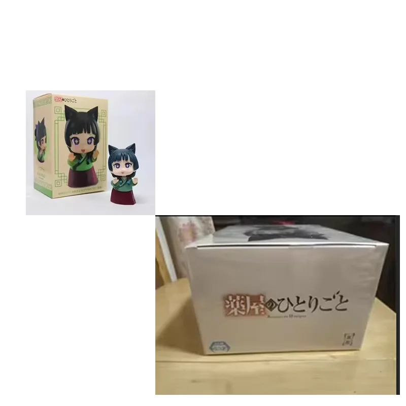 

Bandai Namco Banpresto в наличии, подлинное аниме, фигурка «Дневники аптекартии», версия Q, 10 см, фигурка Maomao, модель из ПВХ, игрушка