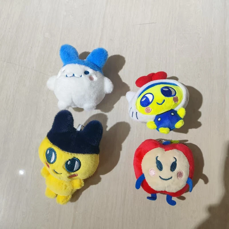 Giappone Tamagotchi Animali Domestici Gotchi Kawaii Ciondolo Cartone Animato Simpatico Peluche Borsa Portachiavi Bambole di Peluche Collezione Decorazione Regali per Bambini