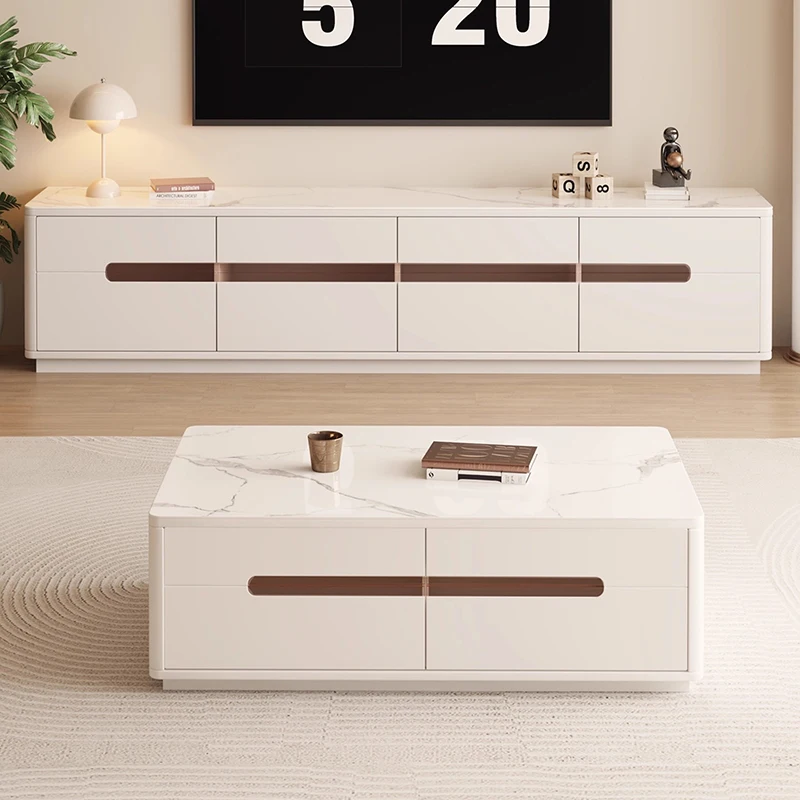 دعامات تلفزيون بتصميم فاخر فاخر، تخزين أنيق، حامل تلفاز إبداعي جمالي، أثاث غرفة المعيشة الحديثة Muebles Para Hogar