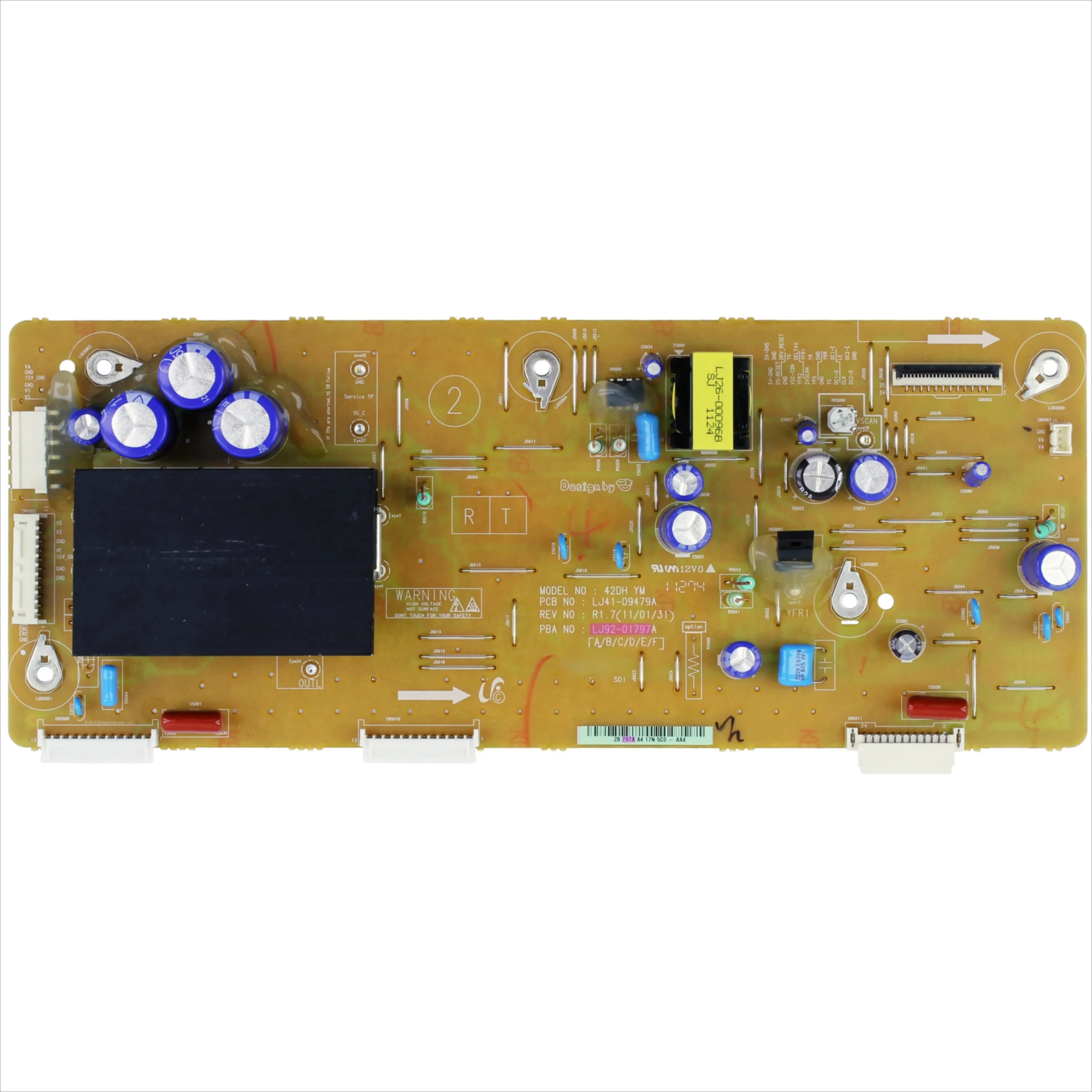 

Plasma TV Y-Main Board BN96-16511A LJ41-09479A LJ92-01797A 42DH YM for PL43D450A2 PL43D490A1 PN43D440A5 PS43D450A2 PS43D490A1