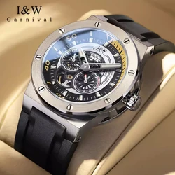 IW Watches For Men MIYOTA Mechanical Male Wristwatches Top Luxury Brand Business Automatic Men's Clock 42mm Reloj Hombres