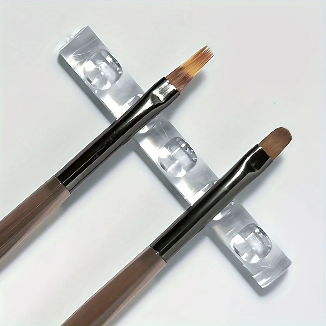 1 portapenne per nail art, strumenti per nail art, supporto per smistamento penna per pittura artistica, scanalatura acrilica, portapenne per fototerapia, pittura a colori p