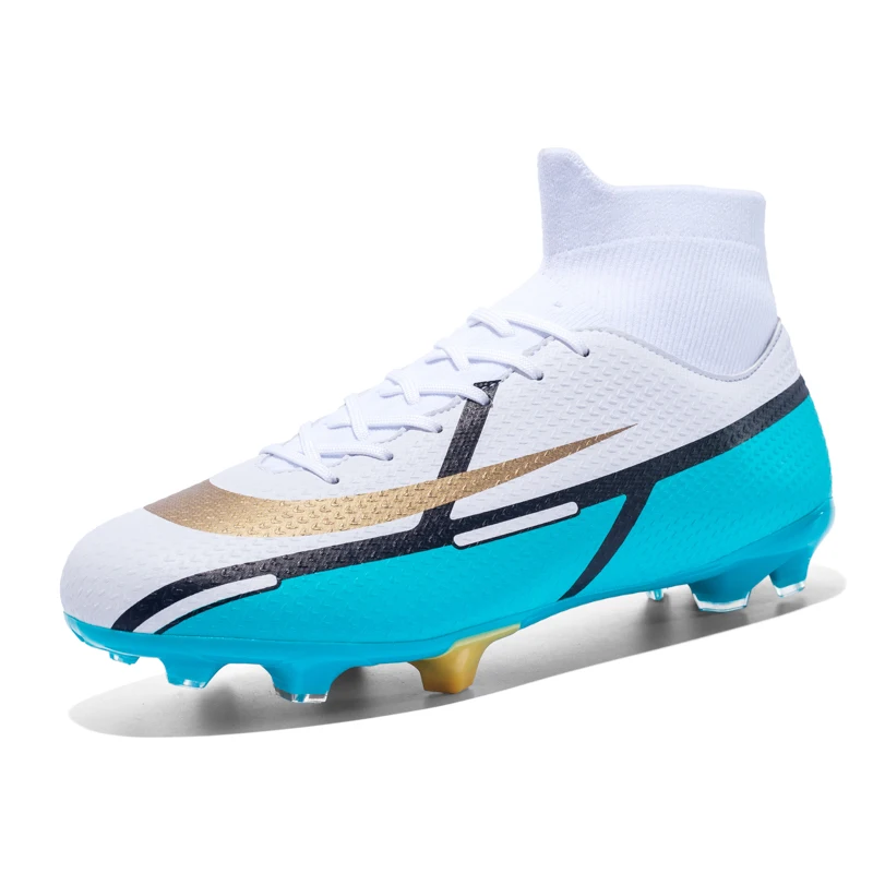 Men's Soccer Shoes TF/FG Football Boots Anti-Slippery Sports shoes Comfortable Ultralight Outdoor Training Sneakers Soft Cleats