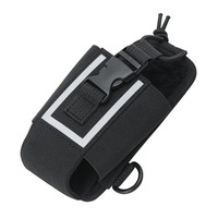 MSC-20M Walkie Talkie Fluorescence Big Nylon Case Cover Holder for Yaesu Baofeng UV-5R bf888s UV-9R Plus TYT Woxun Radio