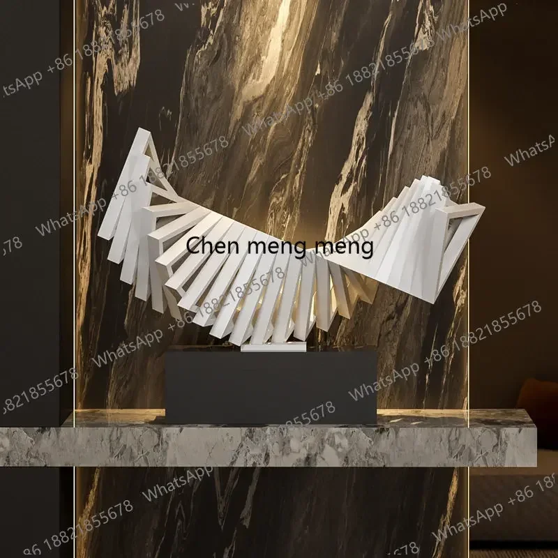 Italian Style Entrance Sculpture Ornament Staircase Hall Floor Decoration Display