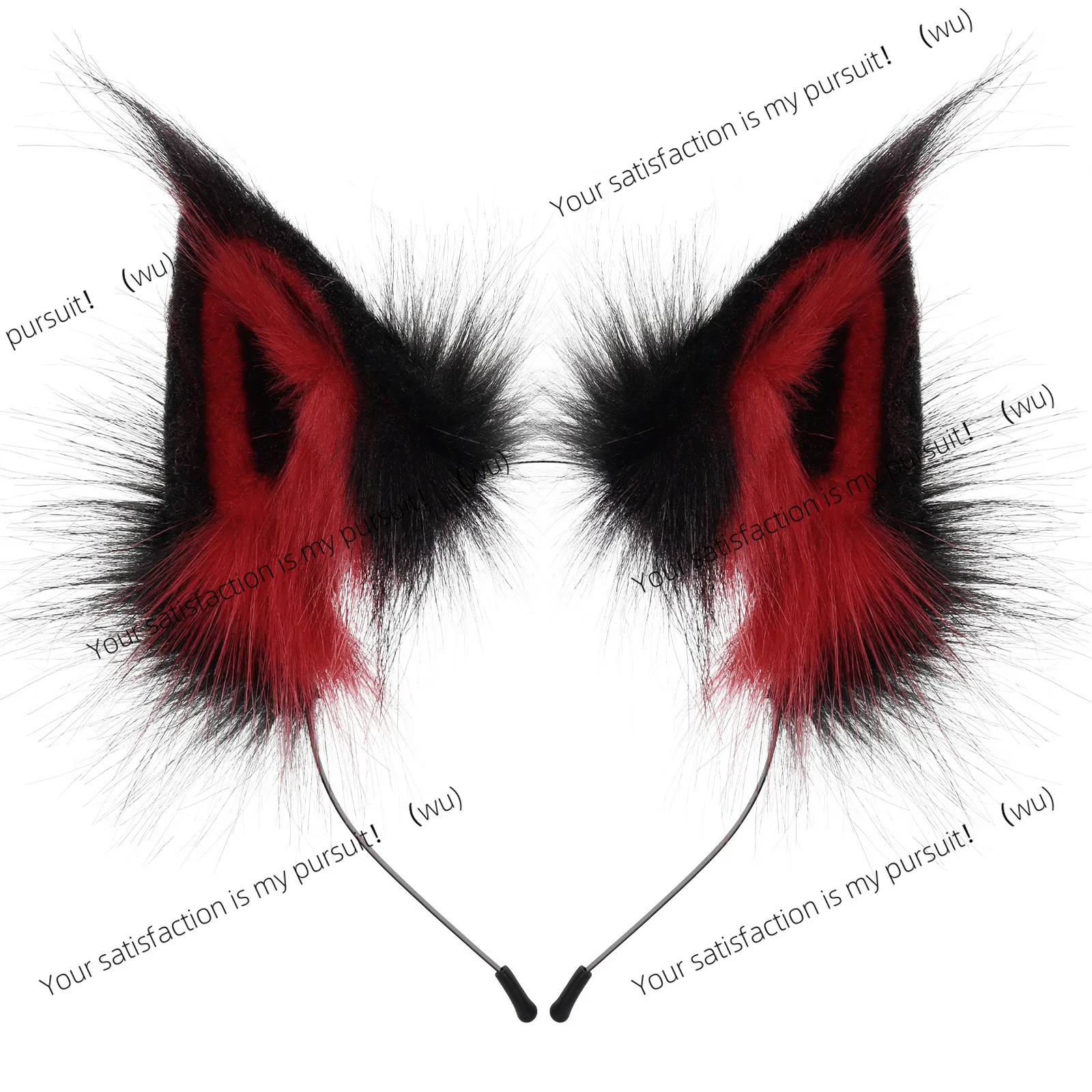 Personality Simulation Adjustable Headband Halloween Cosplay Fox Ears, Plush Hair Accessories