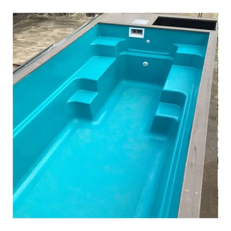 Jardín chino barato de tamaño pequeño 4m 5m 6m 8m piscina enterrada familiar Piscina Piscina Piscina rectangular