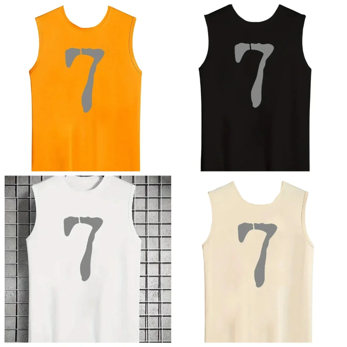 

Men's Outdoor Leisure Sports Fitness Vests for 2025, The Latest 3D Printed Quick-drying Sports Sleeveless Vests