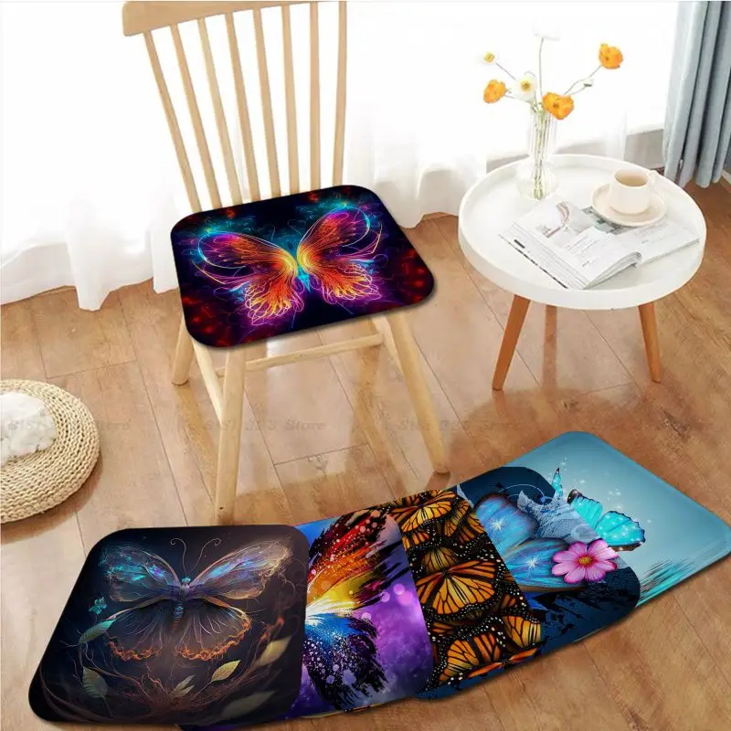 

butterfly Cushion Mat Simplicity Multi-Color Dining Chair Cushion Circular Decoration Seat Office Desk Outdoor Garden Cushions