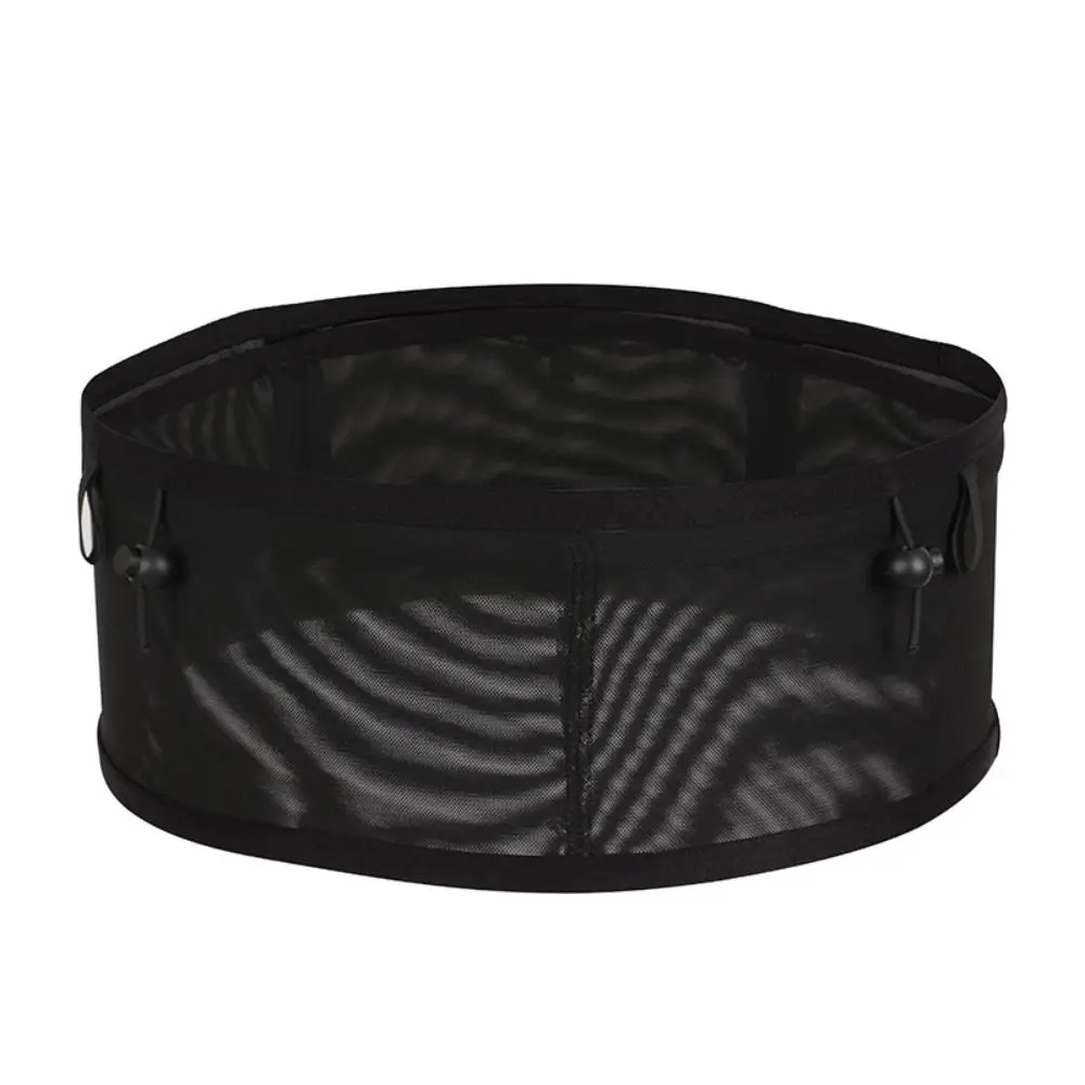 Mesh Running Waist Bag Elastic Lightweight Sports Belt Pouch Large Capacity Multi-Pockets Outdoor Sport Bags Outdoor Sport