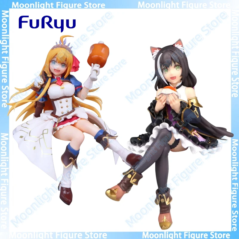 

In Stock Furyu Princess Connect! Re:Dive Kyaru Pecorine Instant Noodles Desktop Cute Anime Action Figure Toys Model Collection