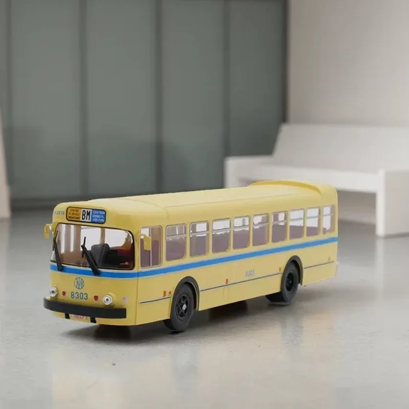 ixo-1-43-brossel-van-hool-1960-autobus-de-aleacion-modelo-clasico-souvenir-para-adultos-regalo-exhibicion-estatica