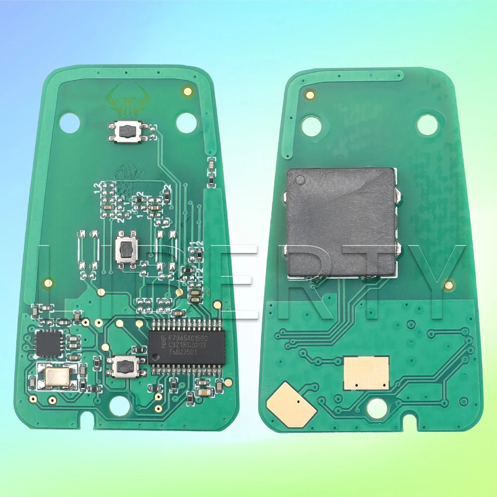 Liberty Proximity Smart Remote Card Key Fob 433MHZ 46/4A Chip For Peugeot 208 308 3008 508 5008 Citroen C4 C4L DS4 DS5 HU83/VA2