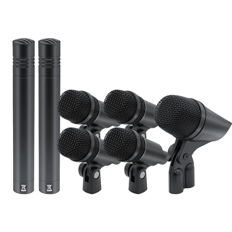 Heavy Drumming Microphone Band Shelf Instrument Set Stage Performance Microphone