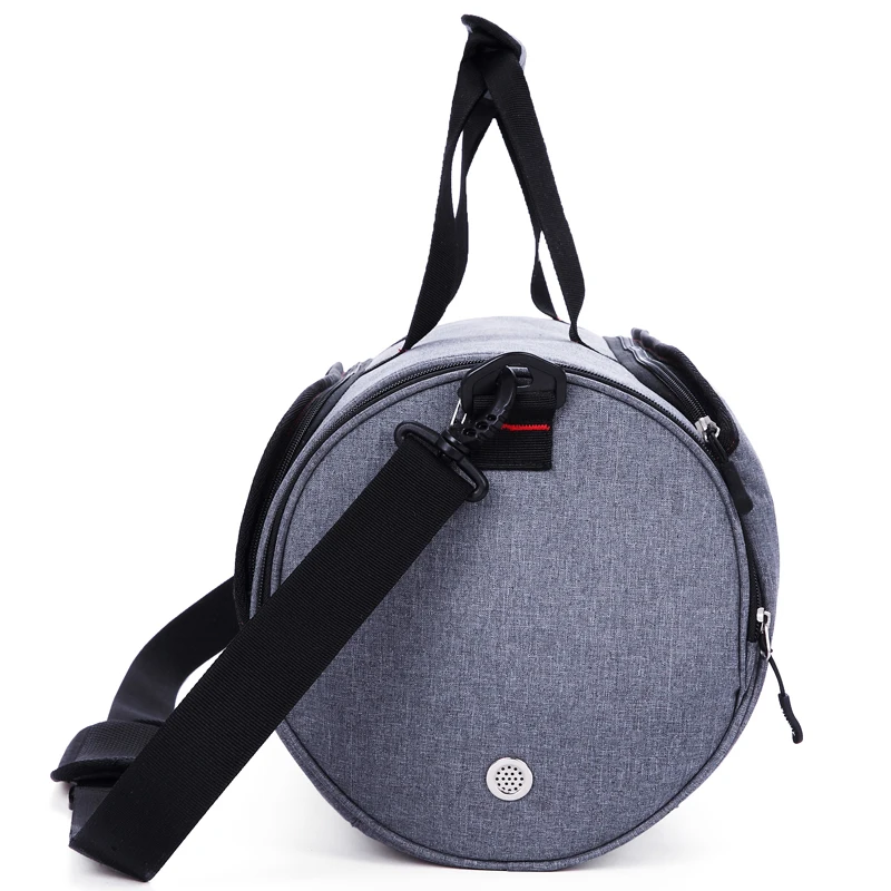 TINYAT Tas Bahu Multi Warna Pria Tas Olahraga Poliester Dengan Kompartemen Sepatu Independen untuk Aktivitas Luar Ruangan.