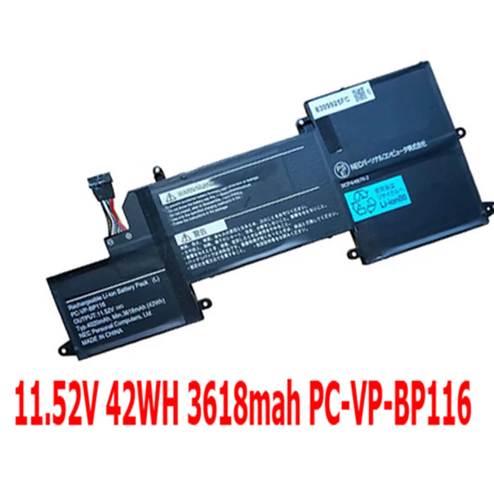 Imagem -02 - Original Bateria do Portátil para Nec 4icp4 48 76 4icp4 48 78 Hz550 15.36v 28wh 1810mah Pc-vp-bp115 11.52v 42wh 3618mah Pc-vp-bp116