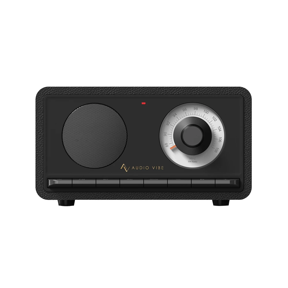 Najlepiej sprzedający się bezprzewodowy głośnik Bluetooth 10W z drewnianą obudową, z funkcją ładowania bezprzewodowego i radiem FM, do użytku wewnątrz i na zewnątrz.