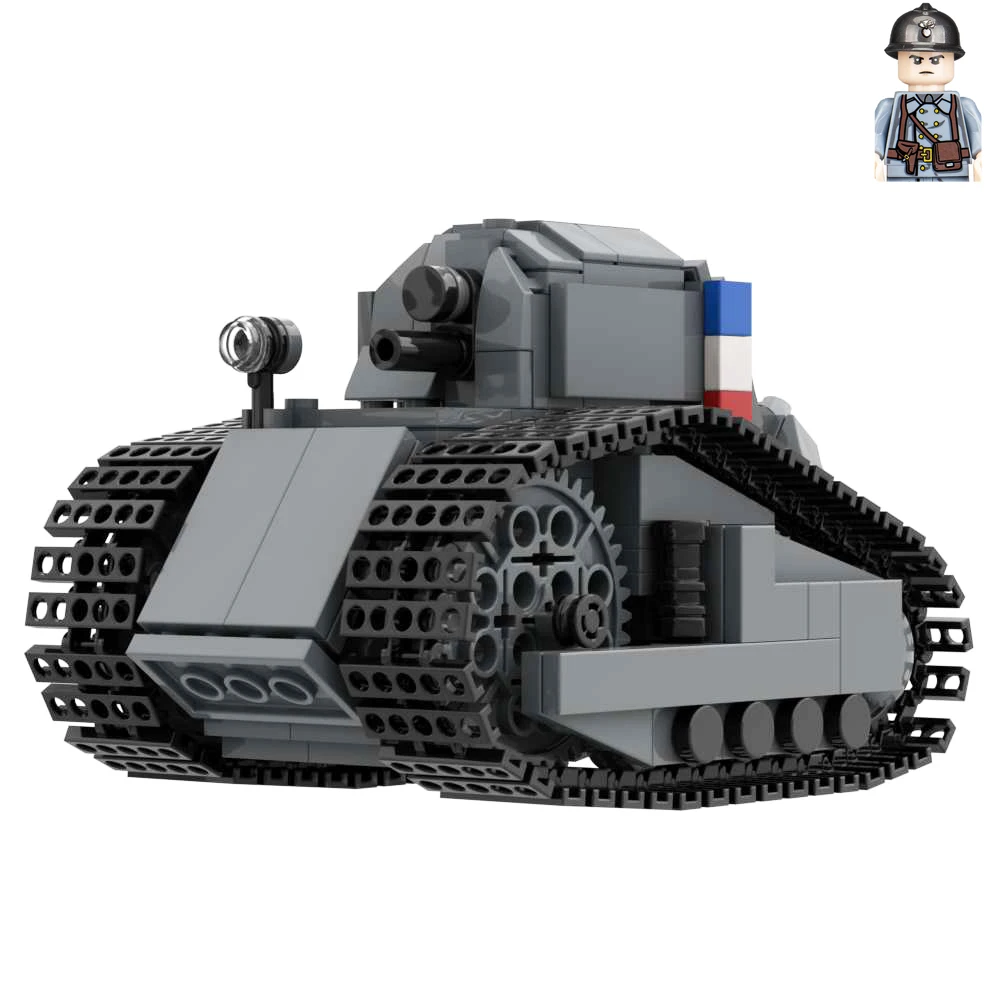 WW1 Renault FT-17 Light Tank Military Model Building Block Set Toy – 17 ft Model Review