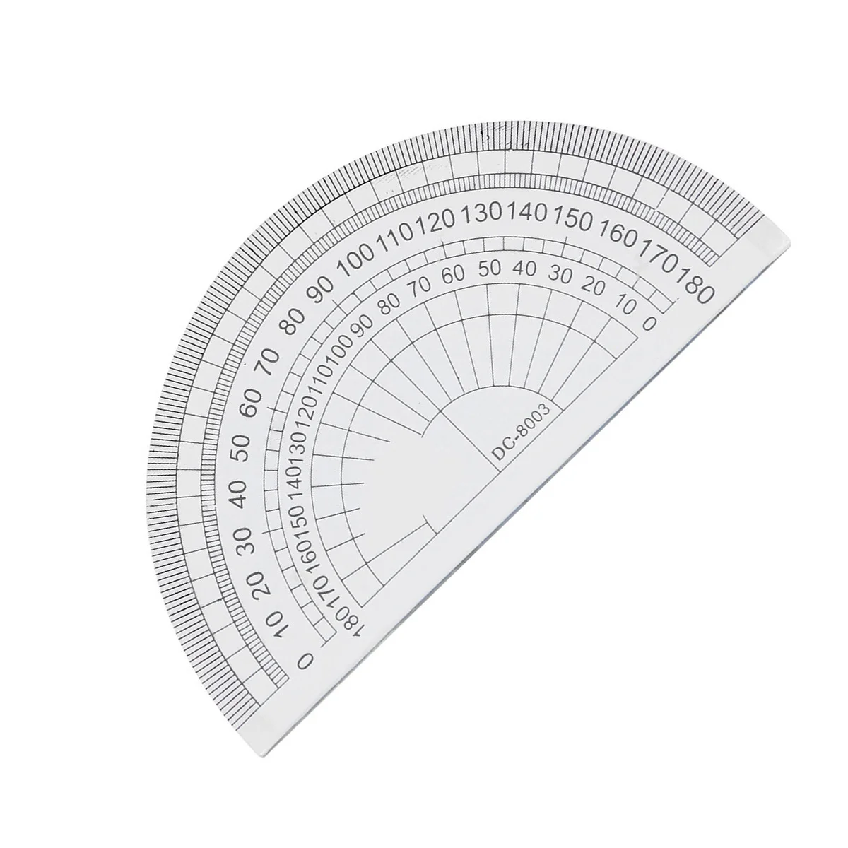 

36Pcs Math Protractor Clear Plastic 4 Inch Protractor 180 Degrees Accurate Angle Measuring Tool for Homework Technical Drawing