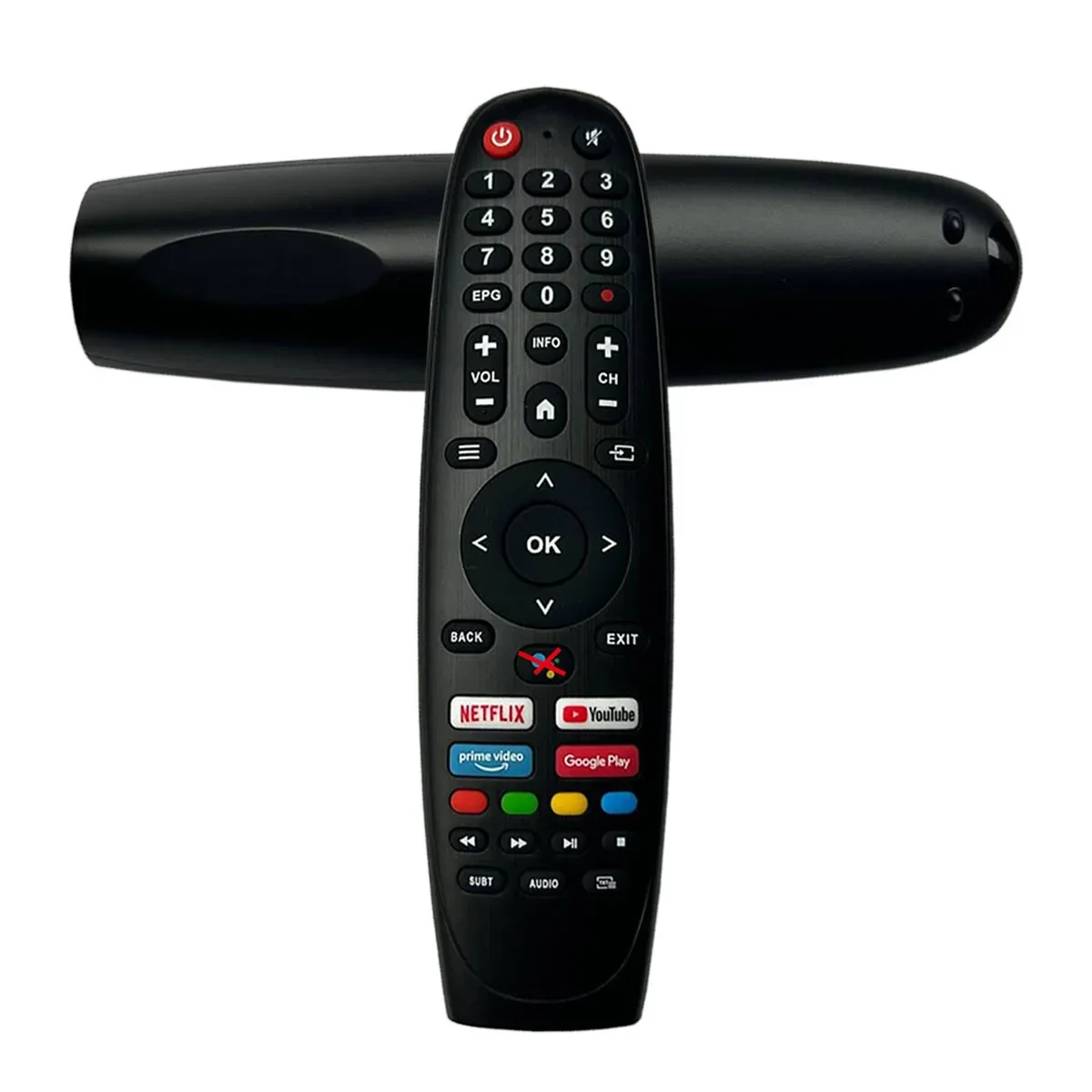 New Remote Control Compatible with Caixun EC32V1HA EC32V2HA EC40V2FA &Sansui K3200HSG-E K4300USG-E RC-025 RC025 Smart Android TV