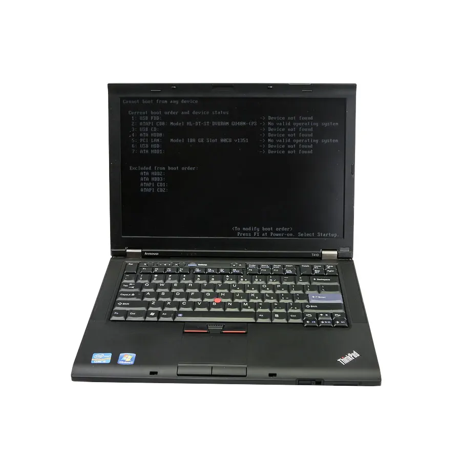 V75 Nissan Consult 3 Consult III Plus أداة تشخيصية مع كمبيوتر محمول Lenovo T410 جاهزة للاستخدام