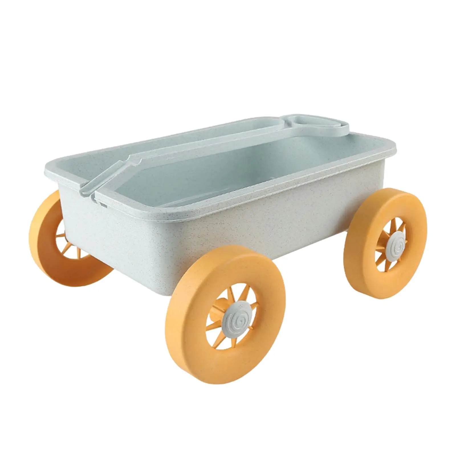 Kid Pull Beach Toy Cart Vehicle Outdoor Toy Wheelbarrow Small Wagon Toys for Stuffed Animals Holding Small Toys