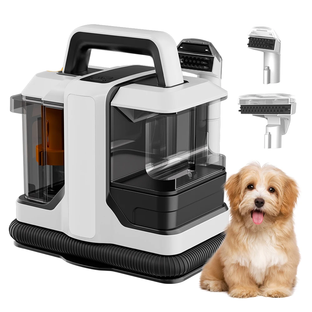 โซฟาแบบพกพาพรมทําความสะอาดผ้าซักผ้าเบาะหกจุดทําความสะอาดตรง