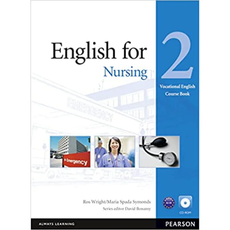 

Vocational English For Nursing Course Book W CDROM Pearson Pearson Education 9781408269947 Book