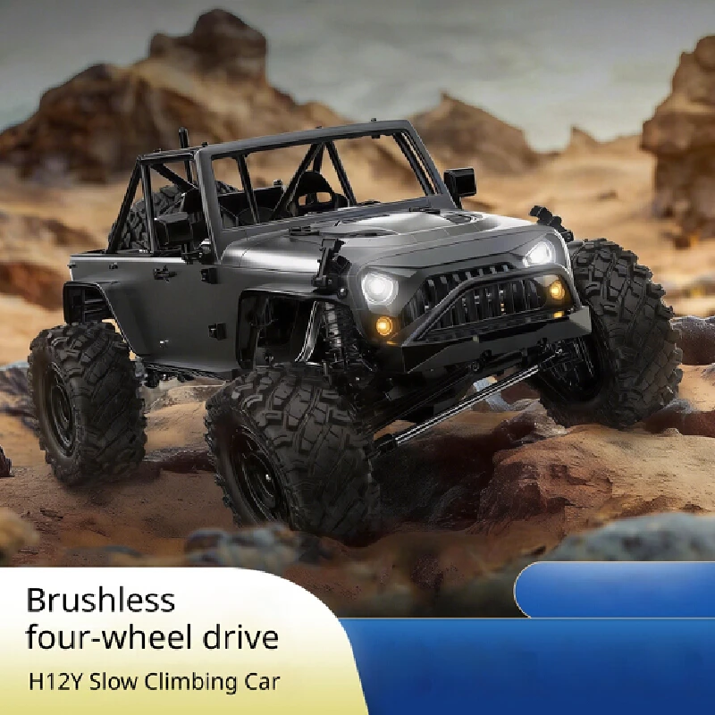 Mjx H12y 1:12 Brushless 4wd Rc Crawler Off Road Remote Control Professional Vehicle Model For Adult Hobby
