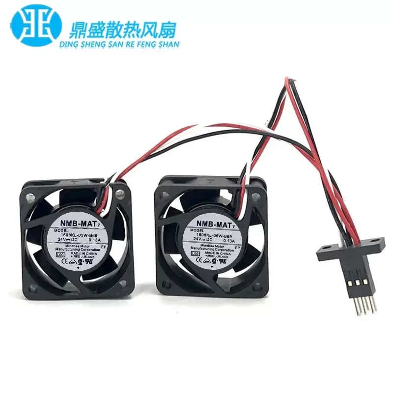 for NMB 1608KL-05W-B69 4020 24V 0.13A Inverter Cooling Fan for Fanuc Dedicated Original New Replacement