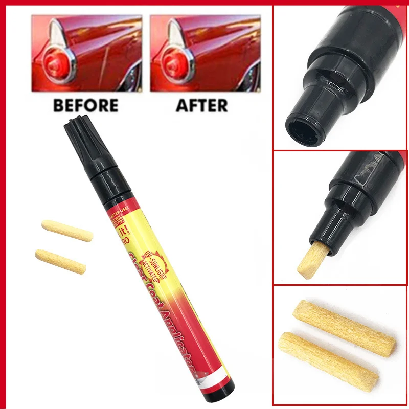 

1pc/ 2pcs New Portable Fix It Pro Clear Car Scratch Repair Remover Pen Simoniz Clear Coat Applicator Auto Paint Pen Car-styling