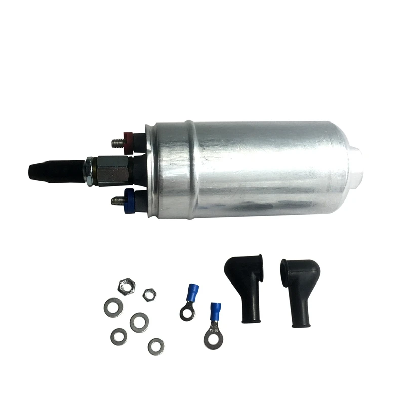 External Fuel Pump 0580 254 044 Poulor 400Lph Low Pressure Lift Fuel Pump For Honda Toyota Nissan Racing With PQY Pack