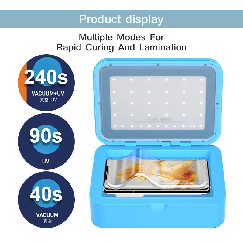 SUNSHINE S-918B SE Intelligent UV Vacuum and Filming Machine UV Curing and Vacuum Holding Machine Rapid Curing And Lamination