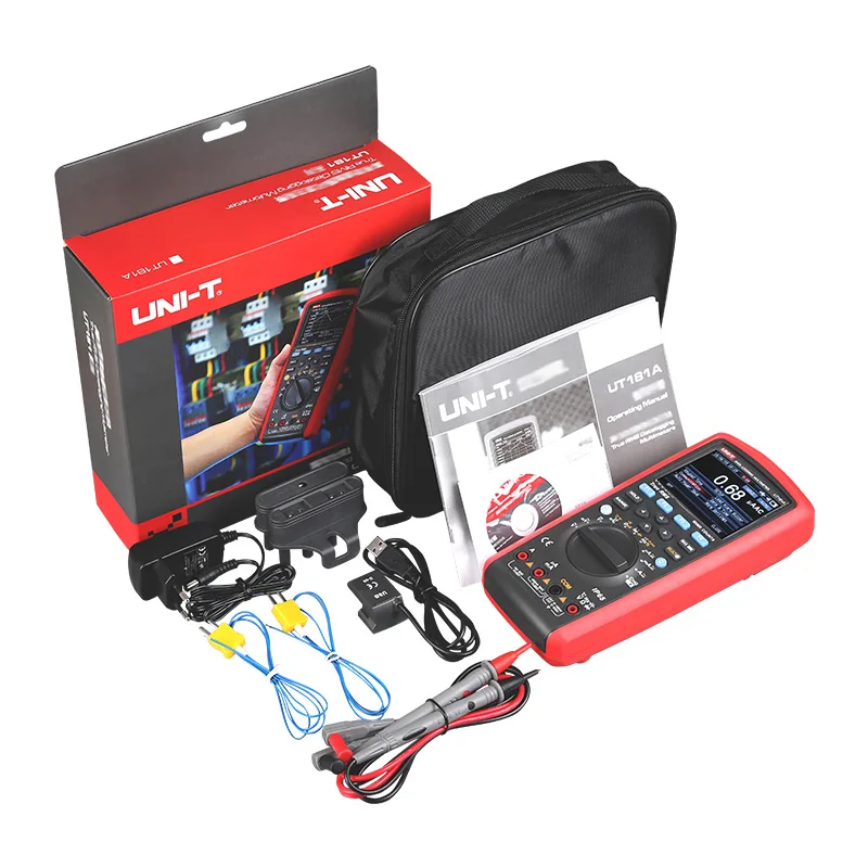 Originele UT181A True RMS Datalogging Digitale Multimeter DC AC 1000 V 60000 Telt Geavanceerde Multi Tester