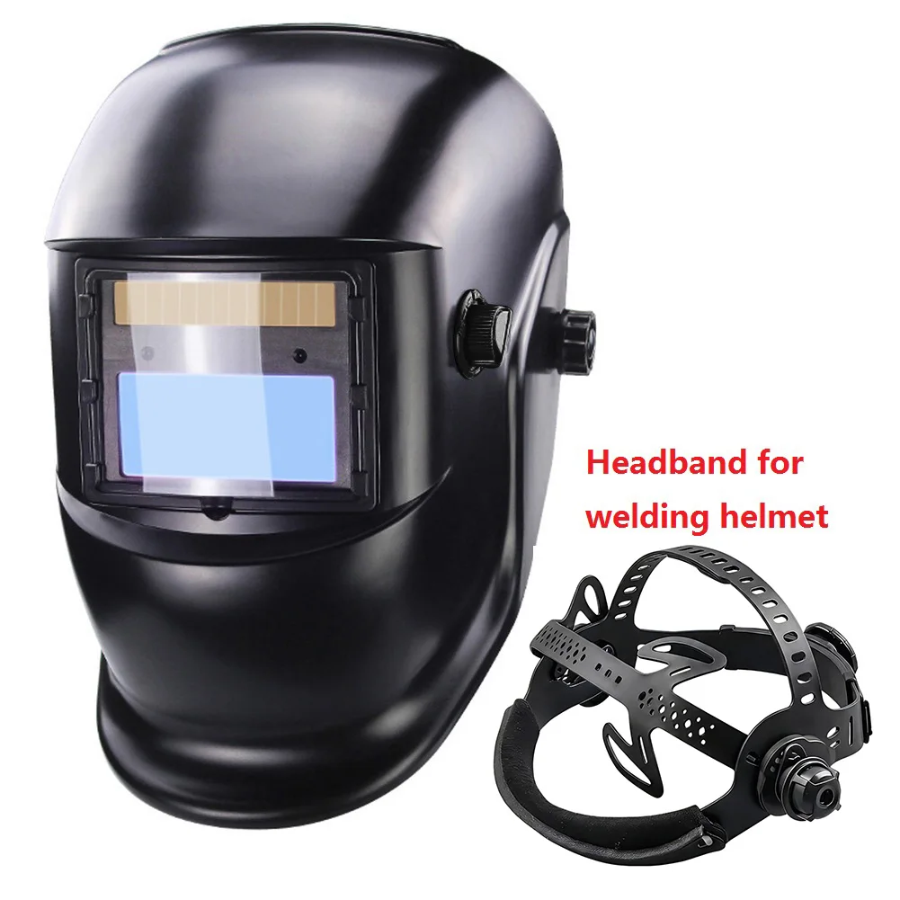 Adjustable Soldering Mask Headband Welder Auto Dark Helmet Welding Supplies Soldering Wearing Helmet Head Band