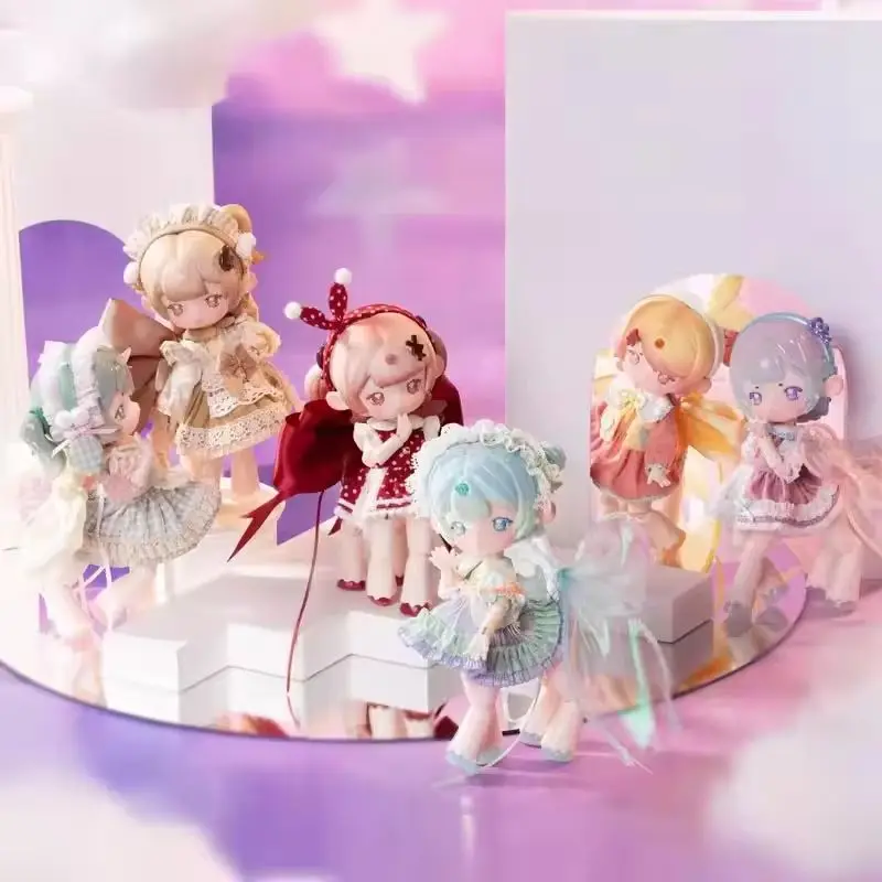 

Penny Box Dreamlike Tea Party Daydream Series Bjd Blind Box Toys Mystery Box Obtisu 11 Dolls 1/12 Bjd Doll Фигурки Birthd