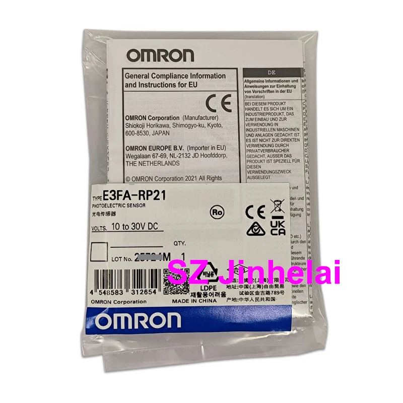 Autentico sensore interruttore fotoelettrico originale Omron E3FA-RP21 E3FA-DP23 E3FA-DP24