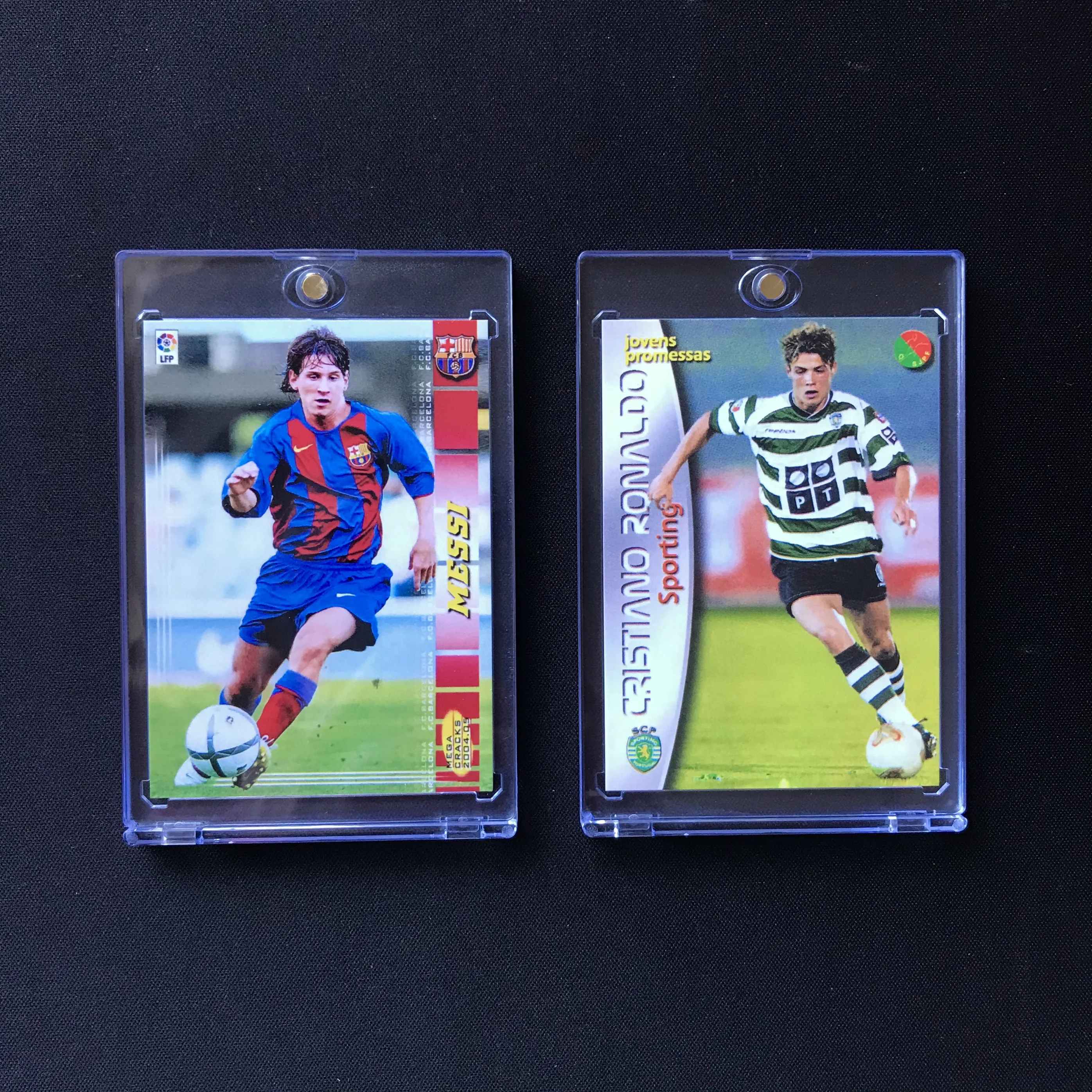 DIY Football Star Cards Topps Style Messi Ronaldo Yamal Haaland Mbappé RC Rookie Cards Nice Gifts for Soccer Fans