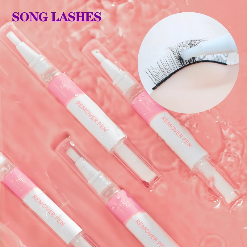 SONG LASHES Fake lashes Remover Pen  5ml Non-irritating 11X125mm Transparent Gel Remover Pen For Beauty Salon