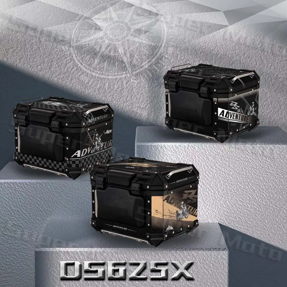 

Для Voge dsx 625 ds625x DS625X 625 DSX 2025 мотоциклетные наклейки с тремя коробками, декор, багажник, корзины, верхние чехлы, устойчивая к царапинам наклейка