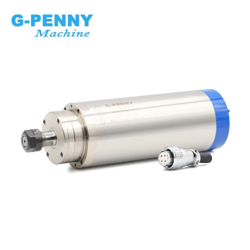 Gpenny Customization 3.2kw ER20 D100 Wood Working Water Cooled Spindle 4pcs Bearings 400Hz Water Cooled Spindle Motor