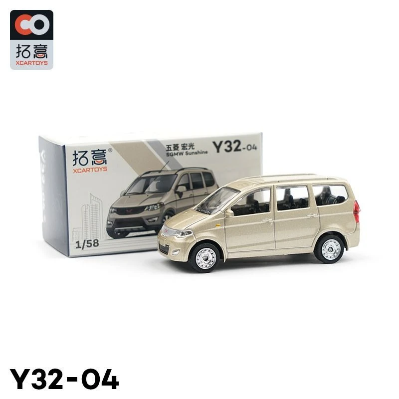 XCARTOYS 1/64 Y32-04 Alloy Car Static Model Mini Vehicles Adult Collectibles Decorations Children's Birthday Gift Toys Ornament