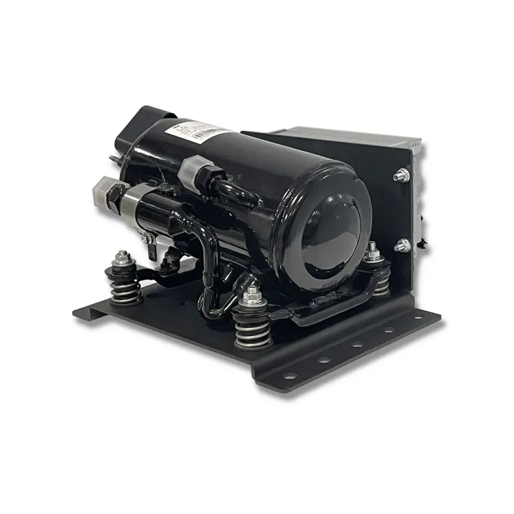 48V electric air conditioner compressor 60v 72v 80v 96v double cylinder rotor compressor silent and power saving