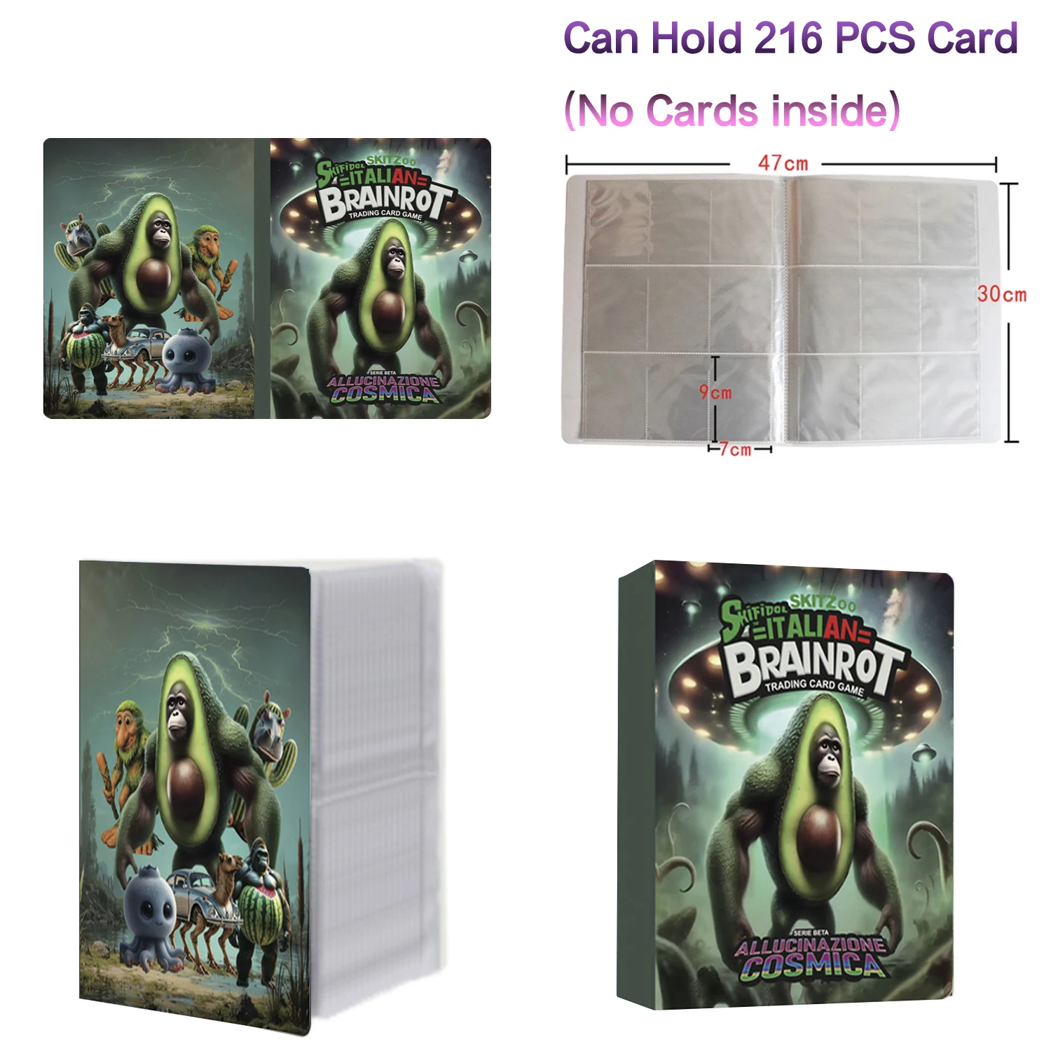 ألبوم بطاقات جديد يحتوي على 21 - مراجعة Trading Card Binder وسعره
