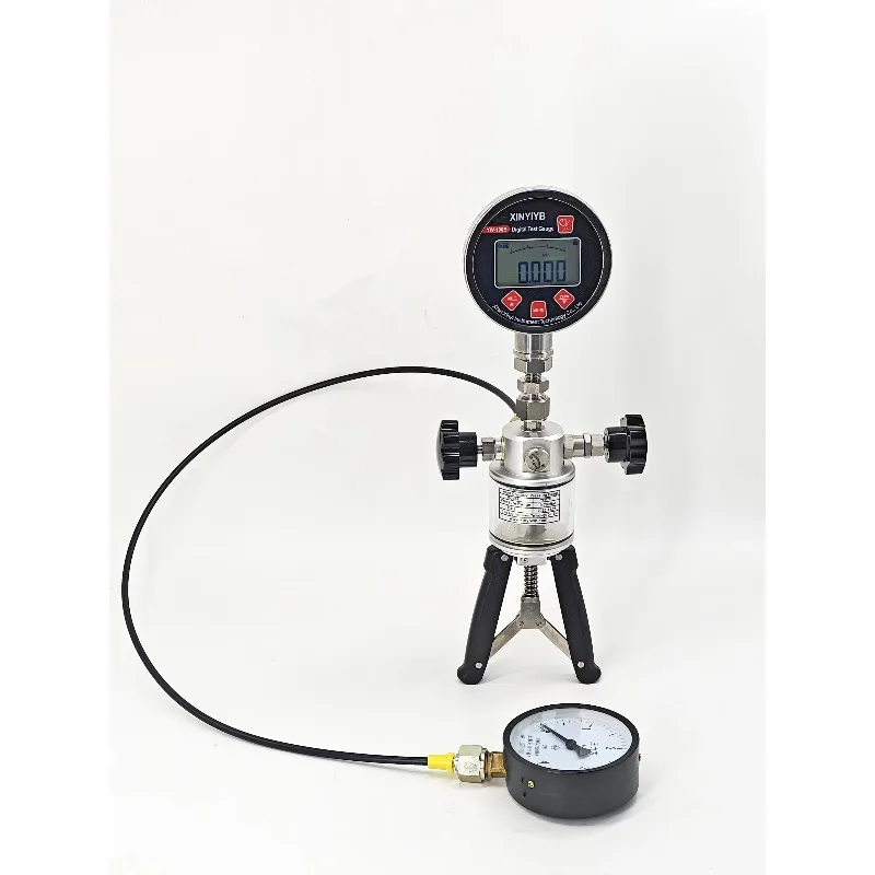 مصنع الساخن بيع يده معاير الضغط المحمولة مضخة يدوية الضغط Calibrator700Bar الفولاذ المقاوم للصدأ اختبار الضغط