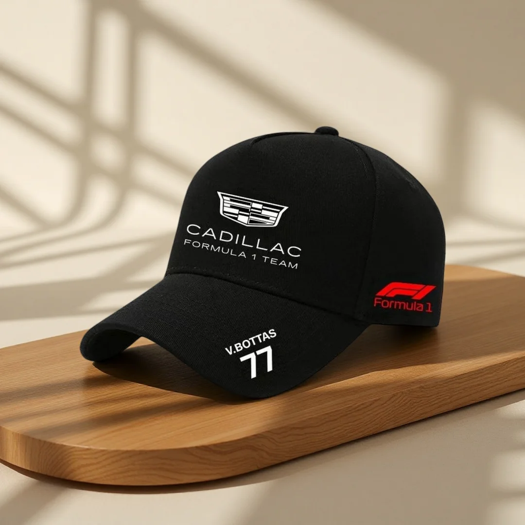 Casquette de baseball Cadillac F1 Team Formula Racing, casquette de supporter, casquette de sport d'