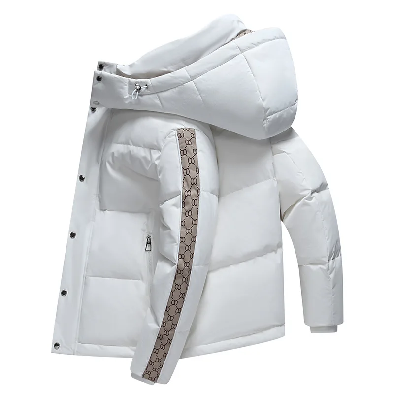 High Quality Down Jacket Ladies Luxury Brand White Duck Down Coats Men Winter Jackets For Women Hooded Feather Puffer Jacket