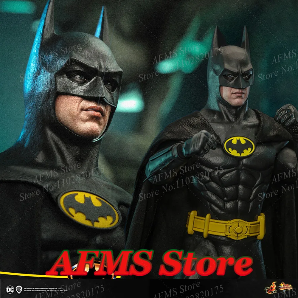 HotToys HT MMS692 1/6 Men Soldier Batman Michael Keaton Separate Rolling Eyeballs Full Set 12Inch Action Figure Model Toys